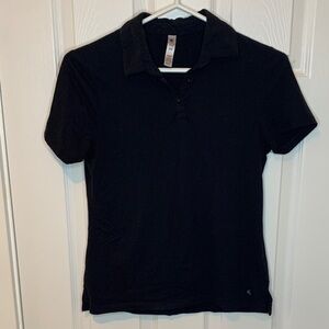 Kyodan Golf Elegant Black Polo Shirt for Women size small